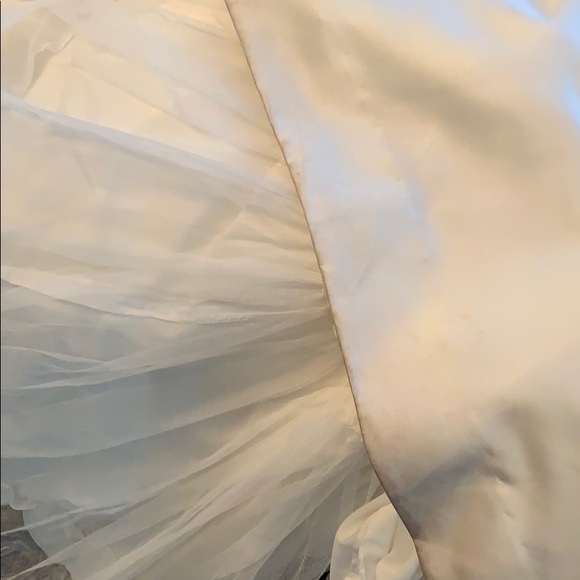 Wedding Bridal Dress Ivory color w/ Garment Bag - Picture 16 of 16